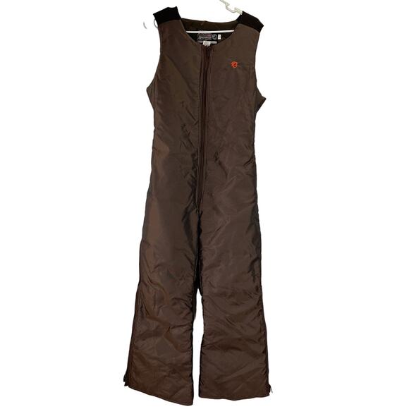 Arctic Enterprises Brown Arcticwear Youth Brown Overall Bibs Size Large
